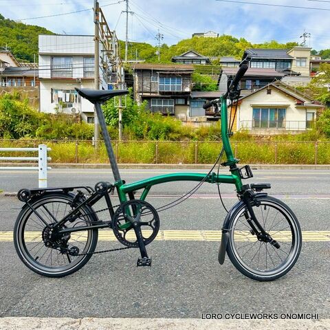 BROMPTON Pline 7速化カスタム‼ : LORO CYCLEWORKS ONOMICHI