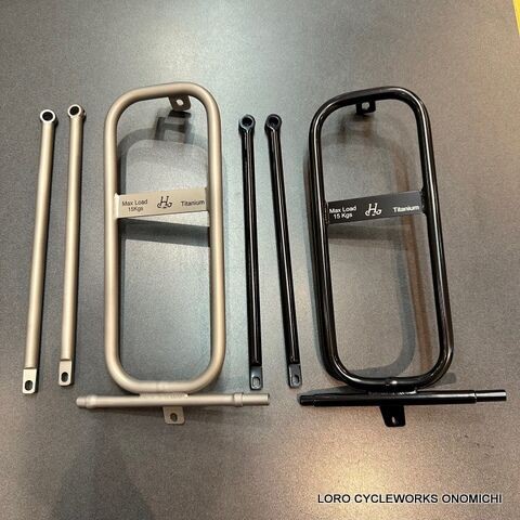 H&H Front Rack Titanium チタンフロントラック ツヤなし - メルカリ