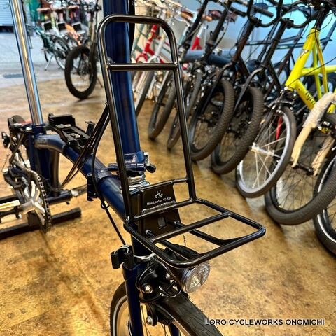 BromptonにH&Hチタニウムキャリアは如何でしょうか⁈ : LORO CYCLEWORKS ONOMICHI