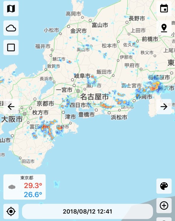 宮古島 天気 雨雲 レーダー
