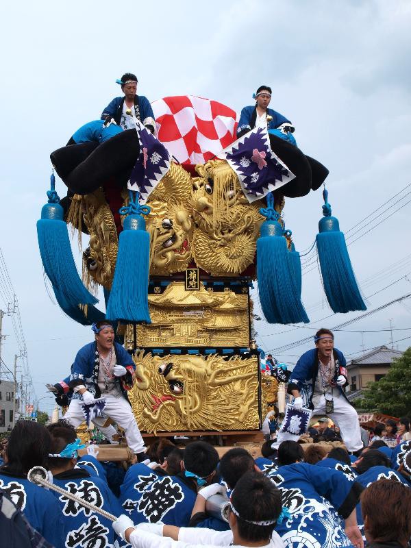 新居浜太鼓祭り多喜浜駅前かきくらべ「楠崎太鼓台」 : ld_saijyo_wtのblog