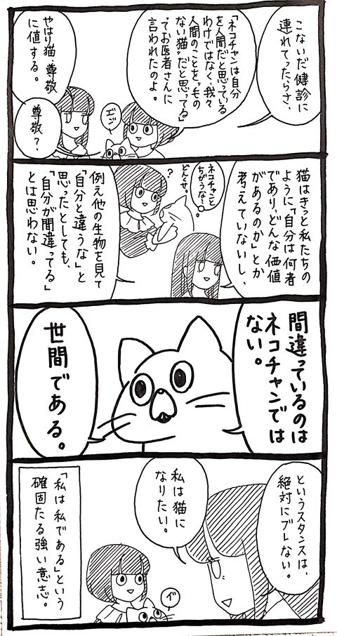 飼われているのはﾆﾝｹﾞﾝの方 ツンデレな猫の気持ちをユニークに描く ﾈｺﾁｬﾝのﾆﾝｹﾞﾝ育成日記 ライブドアブログstyle