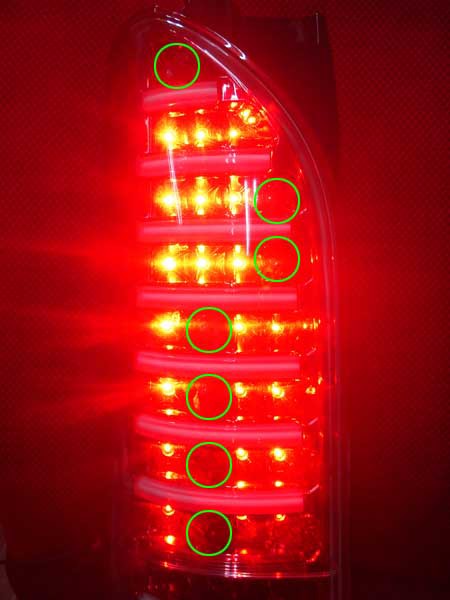 200系ハイエース専用LEDテール不点灯修理☆ : つれづれなるままのLED 