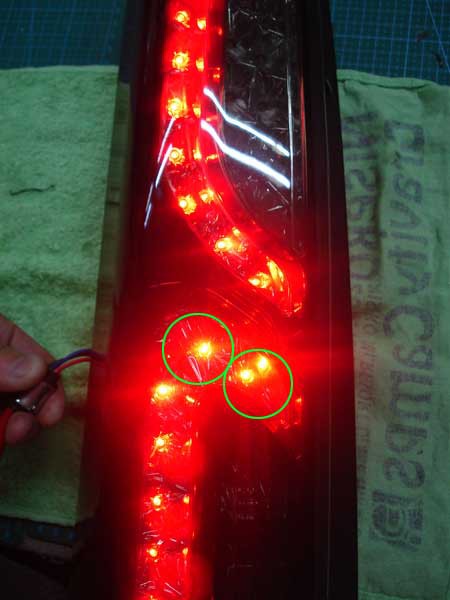 MBRO製パレットSW/ルークス専用LEDテール修理☆ : つれづれなる