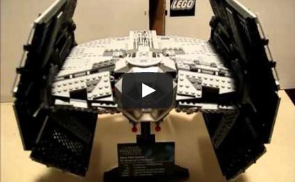 動画]10175 ベイダーズTIEアドバンス - Lego 10175 UCS TIE Advanced