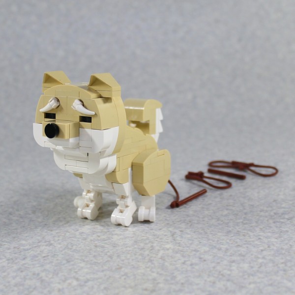 あけましておめでとうございます 犬です レゴ道