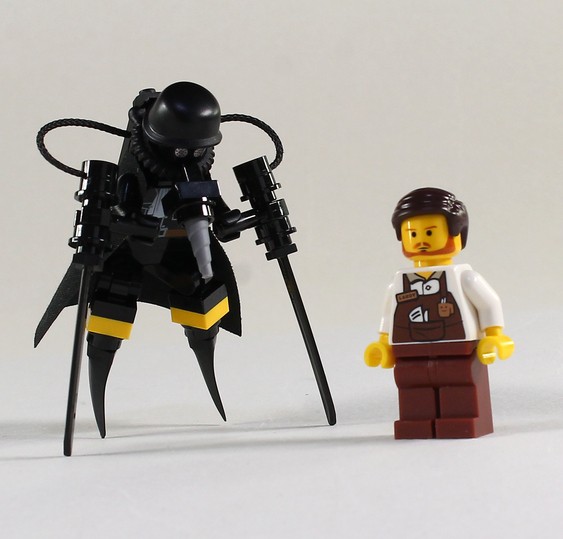 武器人間 をレゴで再現してみました レゴ道