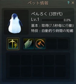 ペット 販売 黒い砂漠 ペンギン