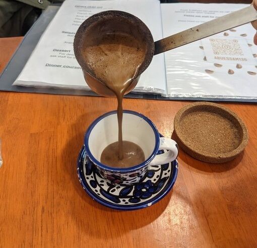 神楽坂 飯田橋 Arabic Cafe Deli Abu Essamのアラビックコーヒー Good 2 Go