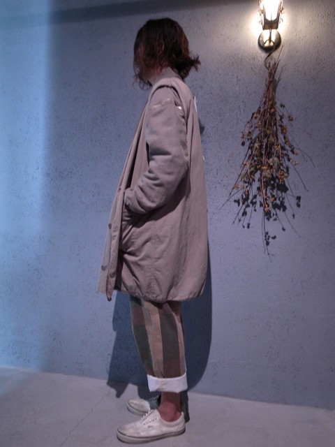 YEAH RIGHT!! -イェー ライト!! leather sleeve mods coat モッズ