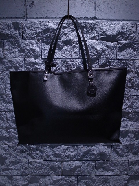 美品Stussy×JAM HOME MADE ブラックトートバッグ JAM HOME MADE x STUSSY パンチングミディアムウォレット