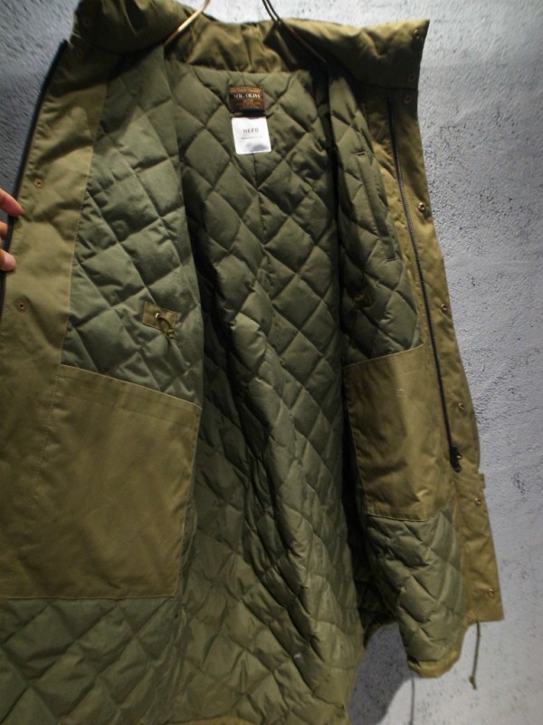 軽くて暖かな MR.OLIVE ダウンのモッズコート : 高松のセレクト