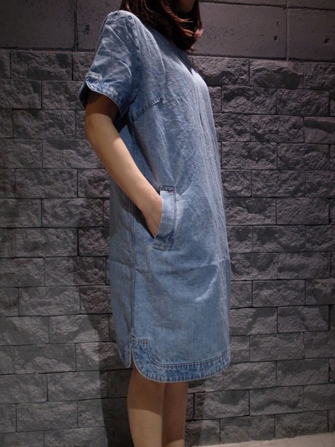 muveil work デニムワンピース
