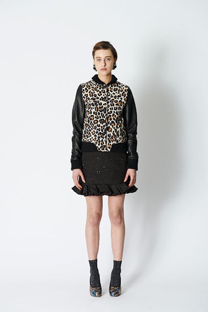 muveil -ミュベール- レオパード柄スタジャン : MUVEIL ミュベール