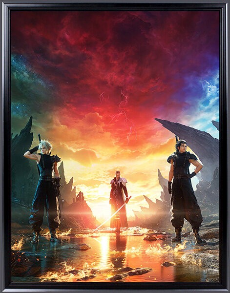 朗報】『FF7 リバース』の高精彩アートが10種類各33000円で発売中