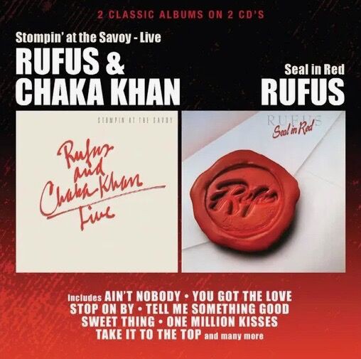 □ STOMPIN' AT THE SAVOY ＋ SEAL IN RED ／ RUFUS & CHAKA KHAN