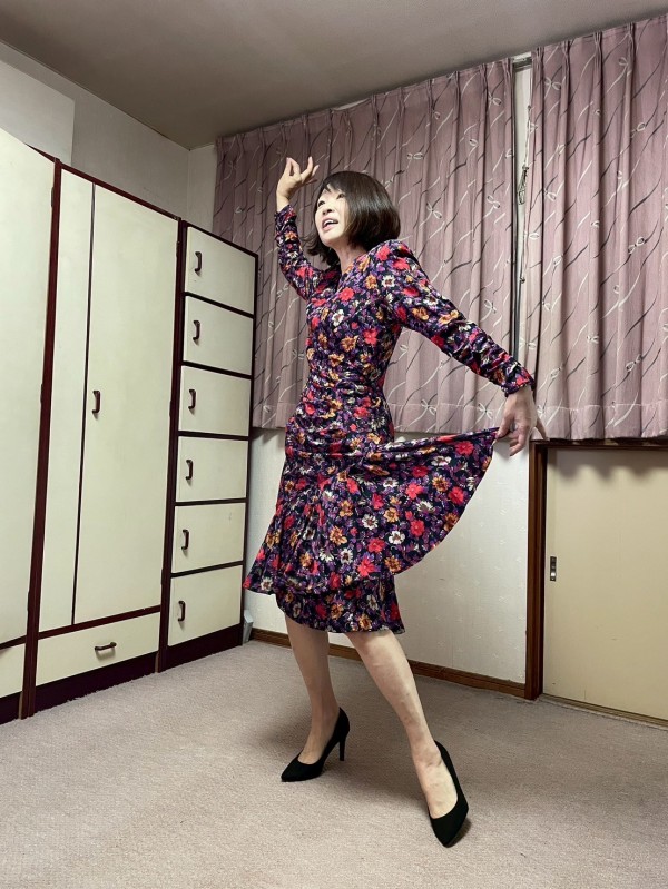 かーたん 母の服を処分する前に③回って回って回って回る : カータンBLOG