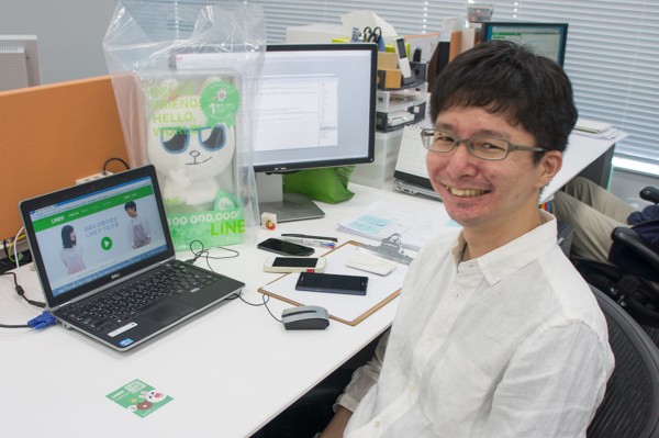 はたらく机 Vol 34 自分の成長を日々実感できる環境です Line 開発担当 Line Hr Blog