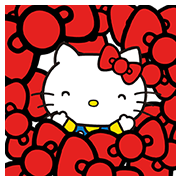 未使用　平成レトロ　ハローキティ ポップアップスタンプ ハローキティのポップアップスタンプが初登場♪着せかえには“CHOCO”が