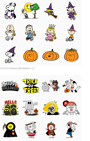 Lineにミッフィーとケロロ軍曹のスタンプが登場 スヌーピーやムーン ブラウンなどオリジナルキャラのハロウィン限定版を含め全7種類が新登場 Line公式ブログ