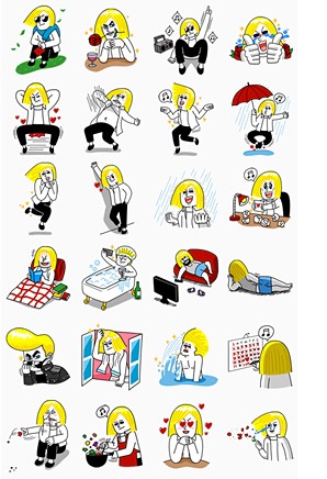 人気スタンプ 地獄のミサワ ジェームズ の続編を含めた新スタンプ5種類を追加 Line公式ブログ