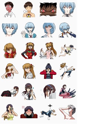Lineにエヴァンゲリオン おそ松くん トムとジェリー モンハンのアイルーなど7種類のスタンプが新登場 Line公式ブログ
