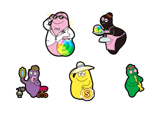 Line Pop2 バーバパパ とかわいくコラボレーション バーバパパ のlineスタンプを手に入れよう Line Game公式ブログ