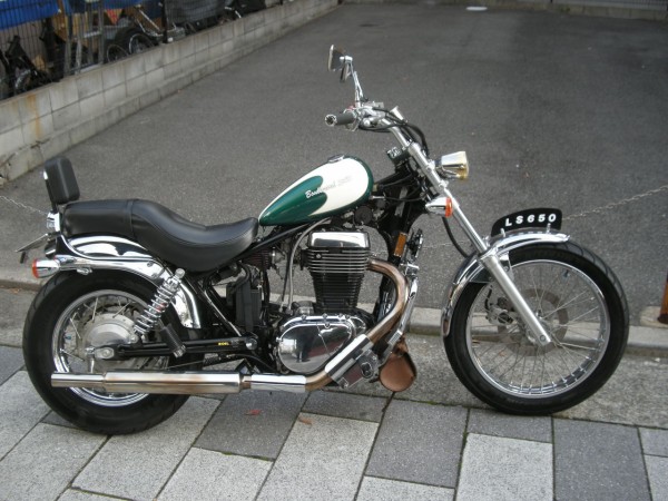 今日のチョッパー Ｓ４０（サベージ650）chopper savege : MOTO-DOGカスタム日記