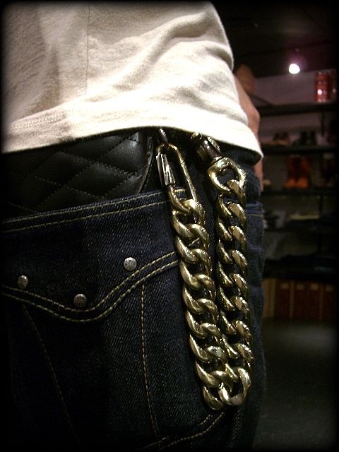 RUDE GALLERY BLACK REBEL / WALLET CHAIN-