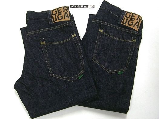 GERUGA ルーズフィットストレートデニムパンツ ゲルガ