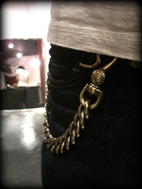 RUDE GALLERY BLACK REBEL / WALLET CHAIN-