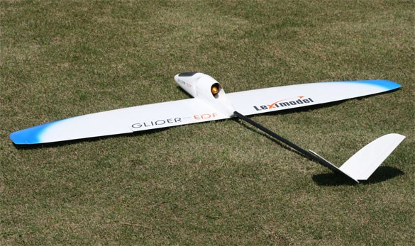 珍しい?ダクテットファンコンポジットグライダー Glider-EDF