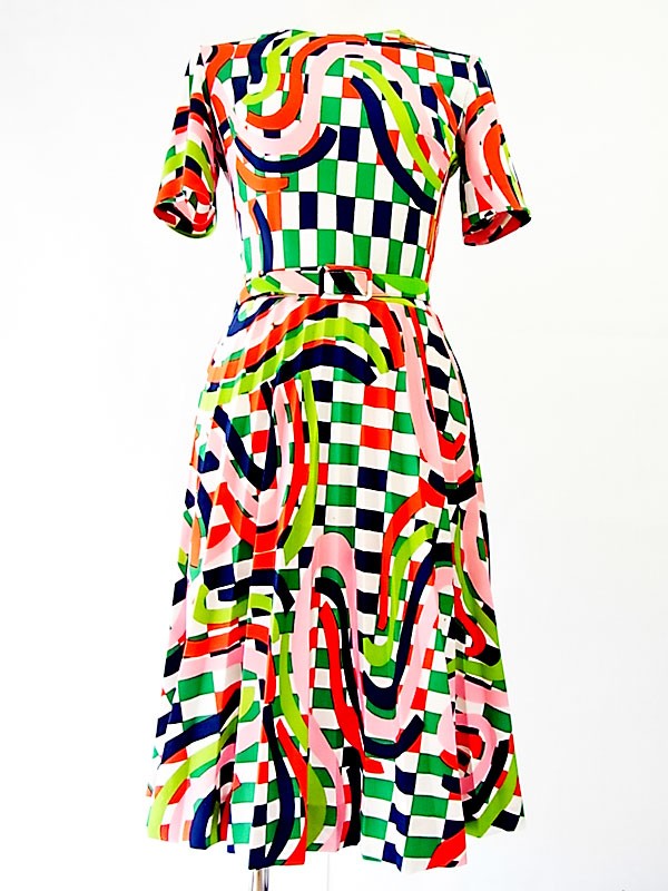 7月29日 金曜日 60 S気分なレトロポップワンピース Nakano Koenji Kichijoji Tokyo 中野古着屋little Bird店長日記