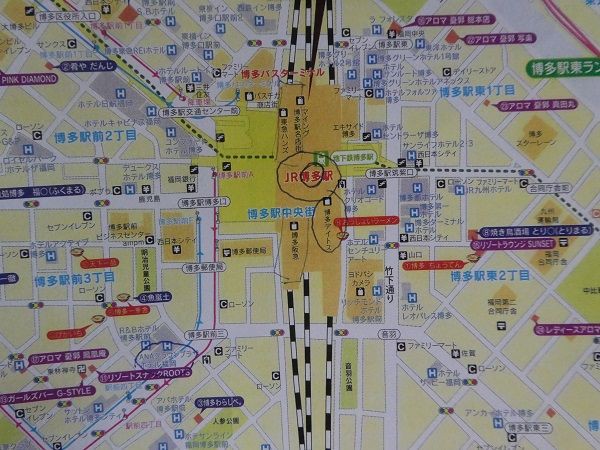 博多駅からanaクラウンプラザ福岡へ歩いて ひとりディズニー 大人の時間