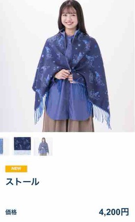 入園しなくても買えるようになったミラコスタのストール : ひとり