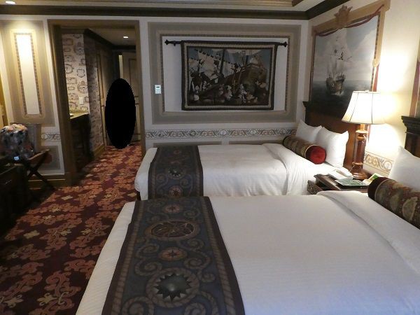 オープンタイプのカピターノミッキー スーペリアルーム In ミラコスタ ひとりディズニー 大人の時間