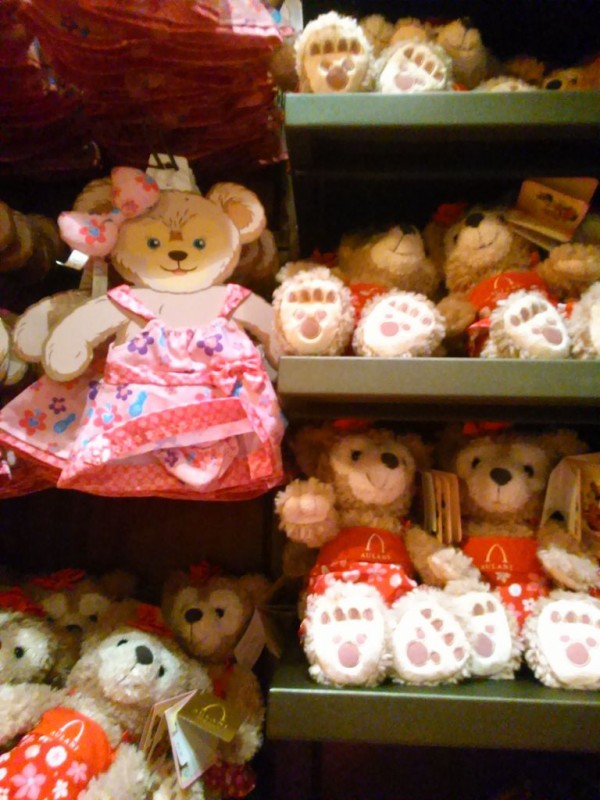 アウラニディズニー限定 シェリーメイ 枕 ディズニーベア・ダッフィー