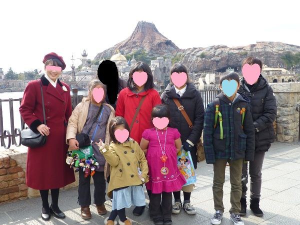 ディズニーシーのプレミアムツアー ２０１４年２月お祝いイン３日目 Little Women ディズニーへ行く