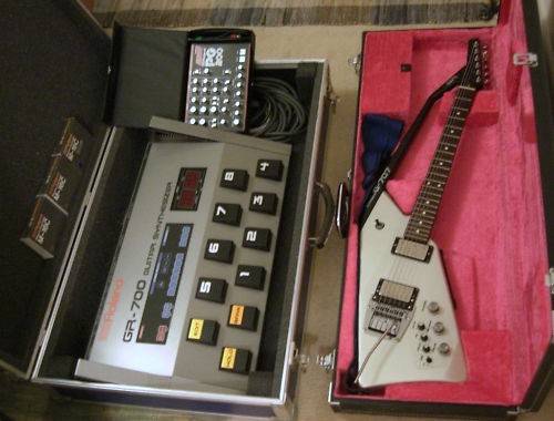 ROLAND G-505 GR GUITAR SYNTHESIZER CONTROLLER : ギターについて