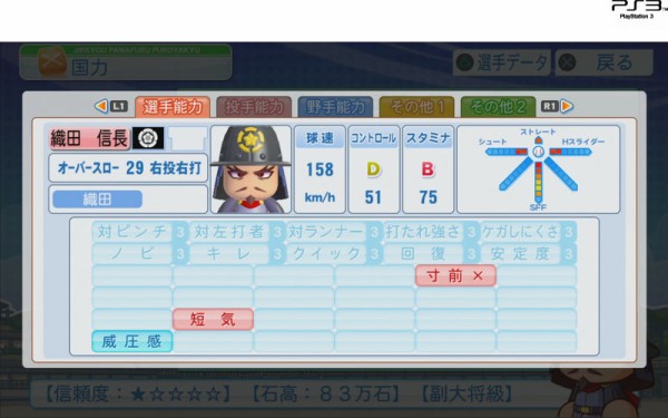 パワプロ戦国サクセスの君主能力ｗｗｗｗｗｗｗｗｗｗ なんj まとめては いかんのか