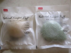 ガールズニュース こんにゃくもあるよ 100均のパフ スポンジ がいい感じだよ Naturalbeauty Com