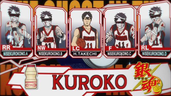 アニメ銀魂 271話 272話 海外の反応 黒子野太助偏 黒子のバスケパロディー回 Jpn文化部 アニメ 海外の反応