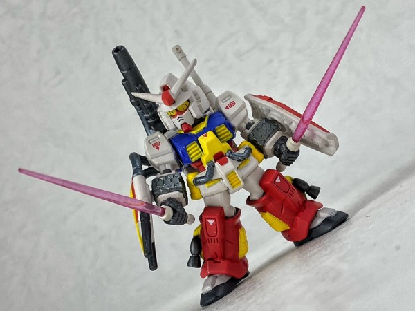 FW GUNDAM CONVERGE CORE パーフェクトガンダム&パーフェクトジオングセット レビュー : えるけーえぬ