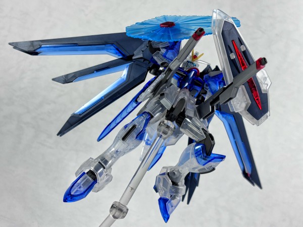 HG ライジングフリーダムガンダム[クリアカラー] レビュー