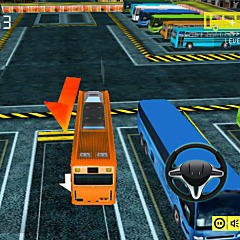 バス運転手の駐車３d フラッシュゲーム無料