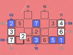 数字のタイル配置パズルゲーム Puzlogic Plus フラシュ 無料ゲーム