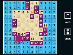 数字の地雷が埋まる変則マインスイーパ Mathsweeper フラシュ 無料ゲーム