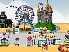 遊園地発展シミュレーション Amuse Park フラシュ 無料ゲーム
