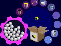 ボール工場パズルゲーム Factory Balls 3 フラシュ 無料ゲーム
