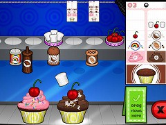 カップケーキ屋お仕事ゲーム Papa S Cupcakeria フラシュ 無料ゲーム